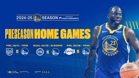 Warriors Announce 2024.